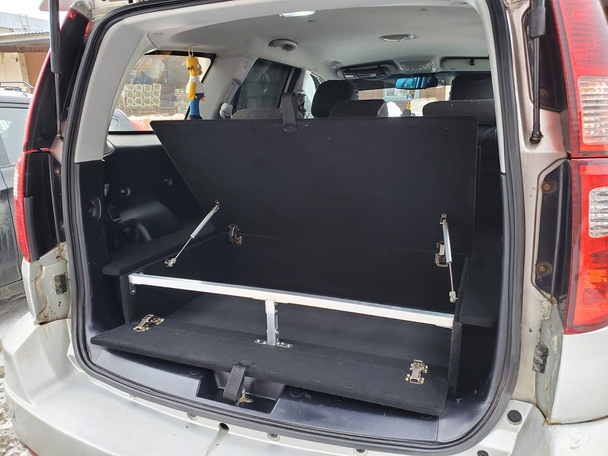 Органайзер РИФ Стандарт+ в багaжник со спальником Haval H5 2019-2021. Артикул ORG-H5-ST+ (spal)