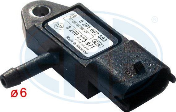 Датчик абсолютного давления (ДАД, MAP) Era OEM для Renault Logan I 2007-2015. Артикул 550173