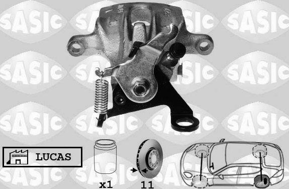 Тормозной суппорт Sasic. Артикул 6506028