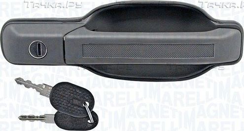 Ручка двери Magneti Marelli (полимерный материал). Артикул 350105004400