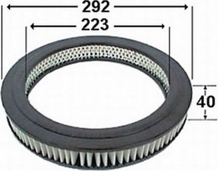Воздушный фильтр JS Asakashi. Артикул A138J