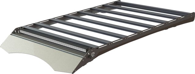 Экспедиционный багажник STC для Renault Duster I до рестайлинга 2010-2015 Шторка дальний свет. Артикул STC-RDU/10-TR1-L1