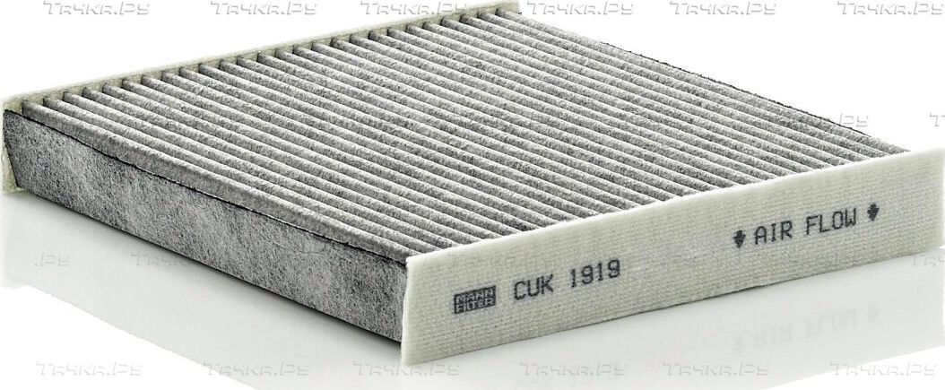 Салонный фильтр Mann-Filter для Toyota Highlander I (U20) 2007-2007. Артикул CUK 1919