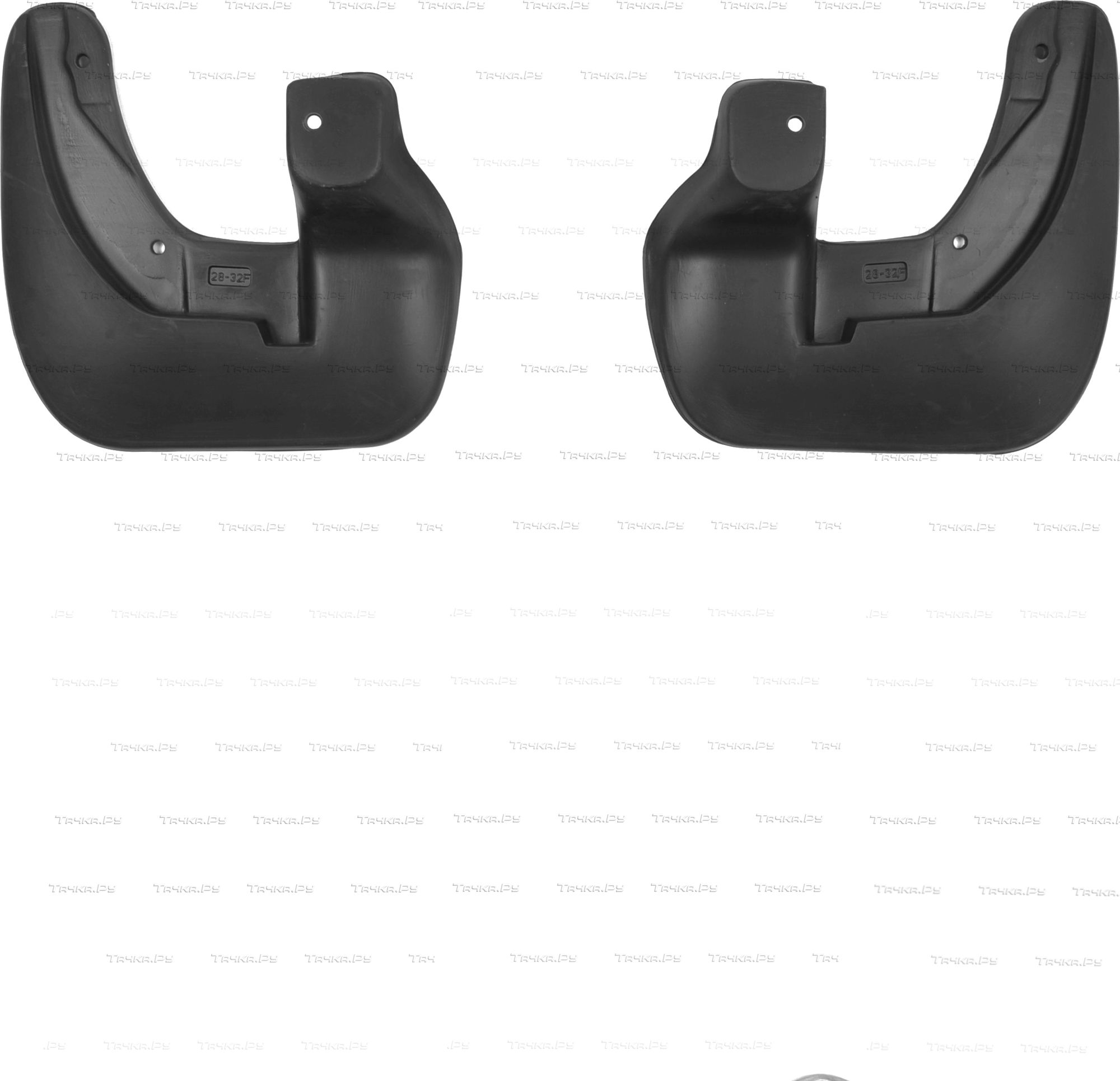 Брызговики Norplast передняя пара для Haval F7 2019-2026. Артикул NPL-Br-28-32F