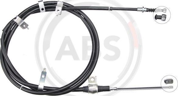 Трос ручника (тросик ручного тормоза) ABS. Артикул K18923