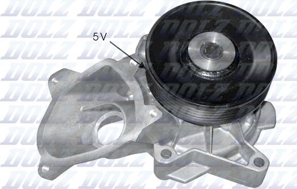 Помпа (водяной насос) Dolz для Rover 75 I 1999-2005. Артикул B221