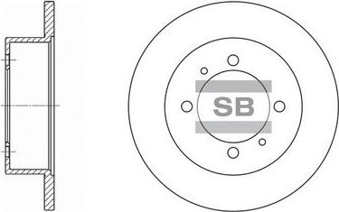 Тормозной диск Sangsin Hi-Q. Артикул SD1064