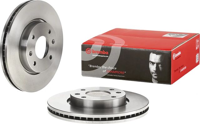 Тормозной диск Brembo PRIME LINE передний для Kia Opirus I 2006-2011. Артикул 09.9574.20