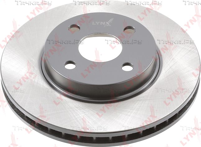 Тормозной диск LYNXauto передний для Toyota Corolla E120, E130 2001-2007. Артикул BN-1983