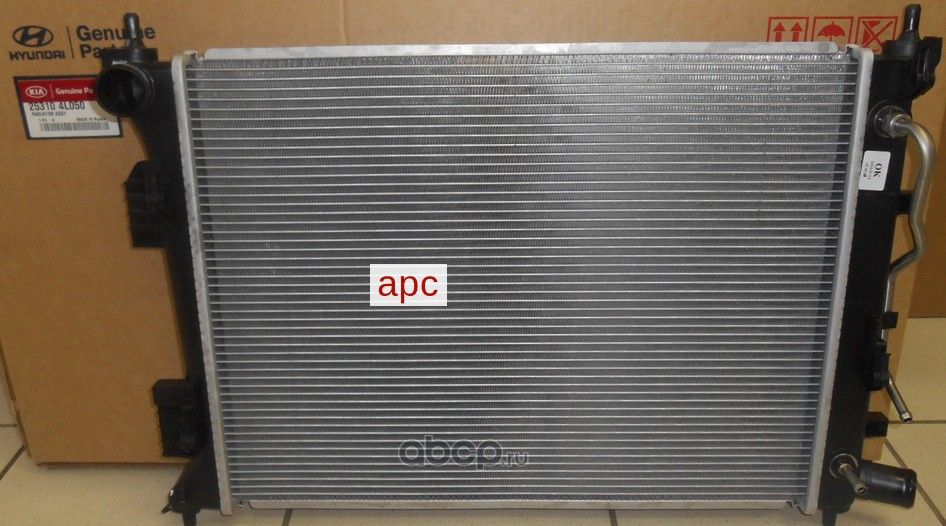 Радиатор охлаждения двигателя Hyundai / KIA. Артикул 253104L050