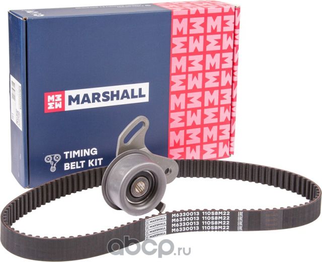 Комплект ГРМ Hyundai Accent II 00-, Accent III 08-, Elantra II 96-, Getz 02- (M6 (Marshall) Marshall. Артикул M6330013