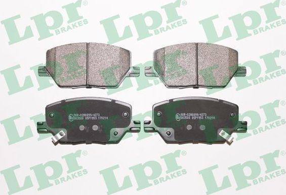Тормозные колодки LPR. Артикул 05P1953