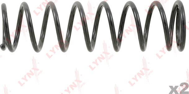 Пружина подвески LYNXauto задняя для Honda Accord IV 1990-1993. Артикул SC-2288