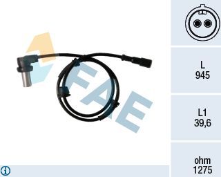 Датчик ABS FAE передний для Audi S6 I (C4) 1994-1997. Артикул 78341