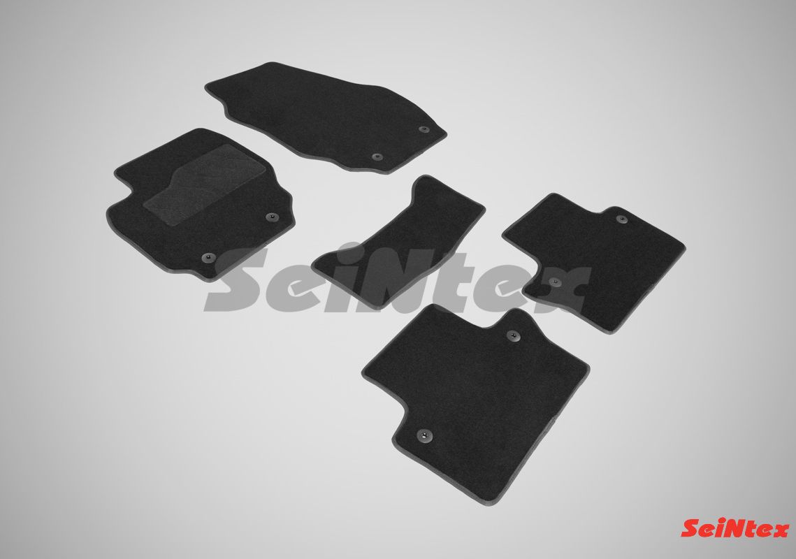 Коврики текстильные Seintex на нескользящей основе для салона Volvo XC70 II 2007-2013. Артикул 86048