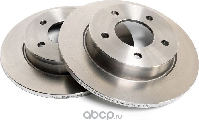 Диск тормозной задний (Absel). Артикул MZ421002