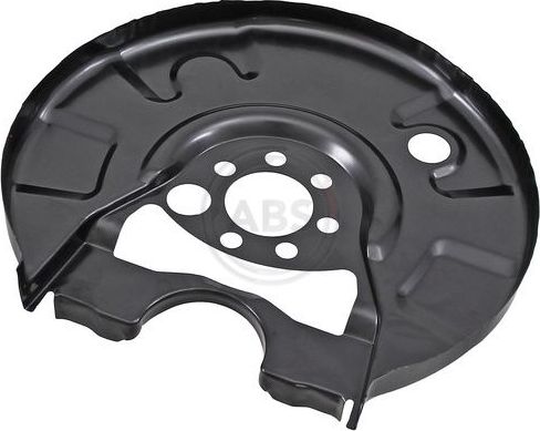 Кожух (щиток) тормозного диска ABS (Листовая сталь) задний правый для Volkswagen Golf II 1987-1992. Артикул 11013