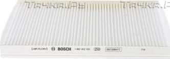 Салонный фильтр Bosch для Fiat Palio I 2001-2008. Артикул 1 987 432 183