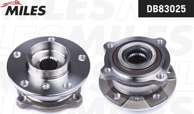 Ступица колеса с интегрированным подшипником Miles передняя правая/левая для BMW X6 II (F16) 2014-2019. Артикул DB83025