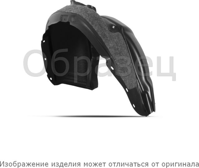 Подкрылок (локер) TOTEM задний правый с шумоизоляцией для Skoda Octavia A7 лифтбек 2013-2026. Артикул ORIG.S.45.06.004