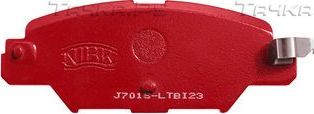 Тормозные колодки NiBK. Артикул PN5818S