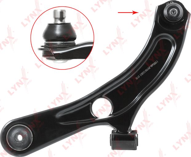 Поперечный рычаг передней подвески LYNXauto. Артикул C5367L