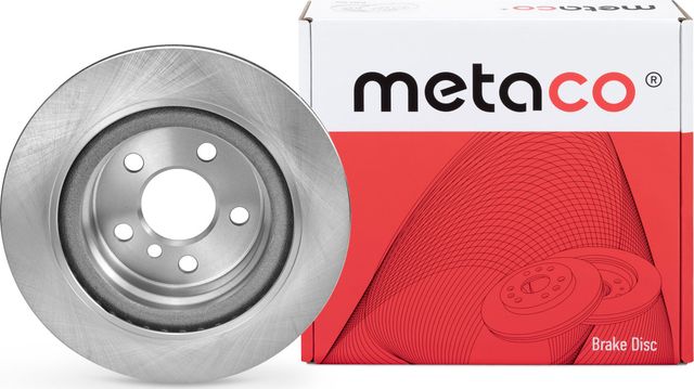 Диск тормозной задний (Metaco). Артикул 3060354