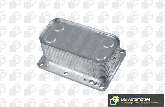 Радиатор масляный (маслоохладитель) для двигателя BGA (алюминий). Артикул CO6310