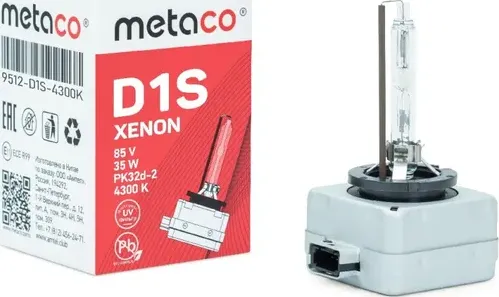 Лампа газоразрядная (Metaco). Артикул 9512D1S4300K