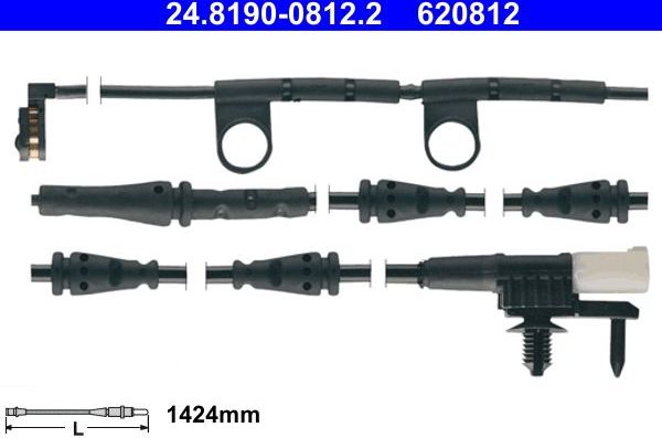 Датчик износа тормозных колодок  ATE. Артикул 24.8190-0812.2