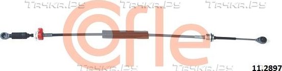 Трос переключения передач КПП Cofle для Renault Clio III 2005-2014. Артикул 11.2897