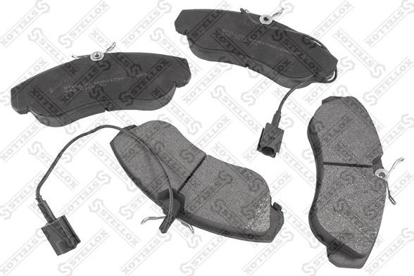 Тормозные колодки Stellox. Артикул 498 011B-SX