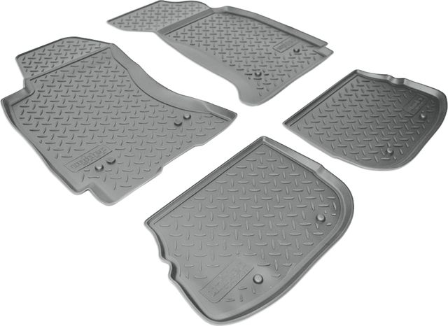 Коврик Норпласт для салона Audi A4 (B5:8D) 1995-2001 Серые. Артикул NPL-Po-05-28-G