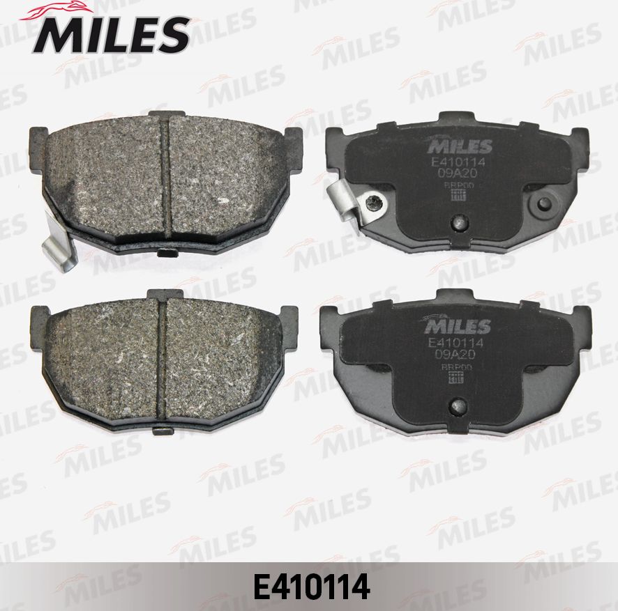 Тормозные колодки Miles (Low-Metallic). Артикул E410114