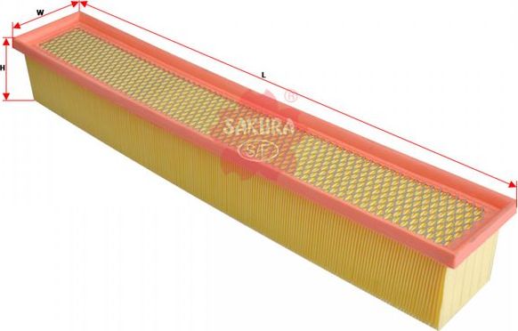 Салонный фильтр Sakura. Артикул CA-76700