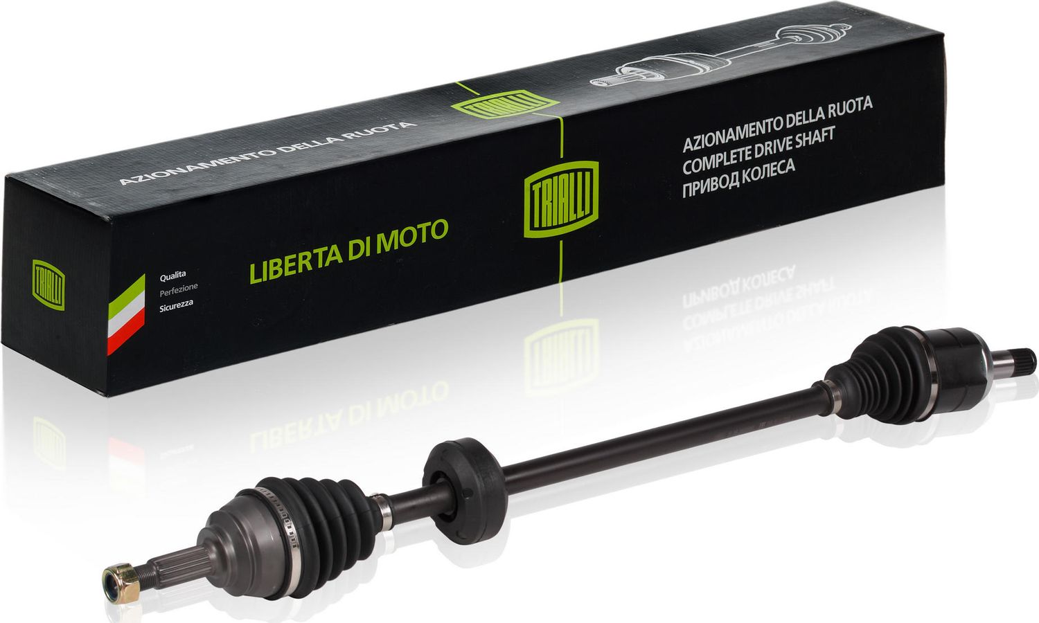 Полуось (привод в сборе, приводной вал) Trialli. Артикул AR 846