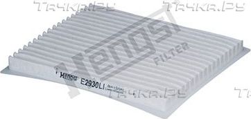 Салонный фильтр Hengst. Артикул E2930LI