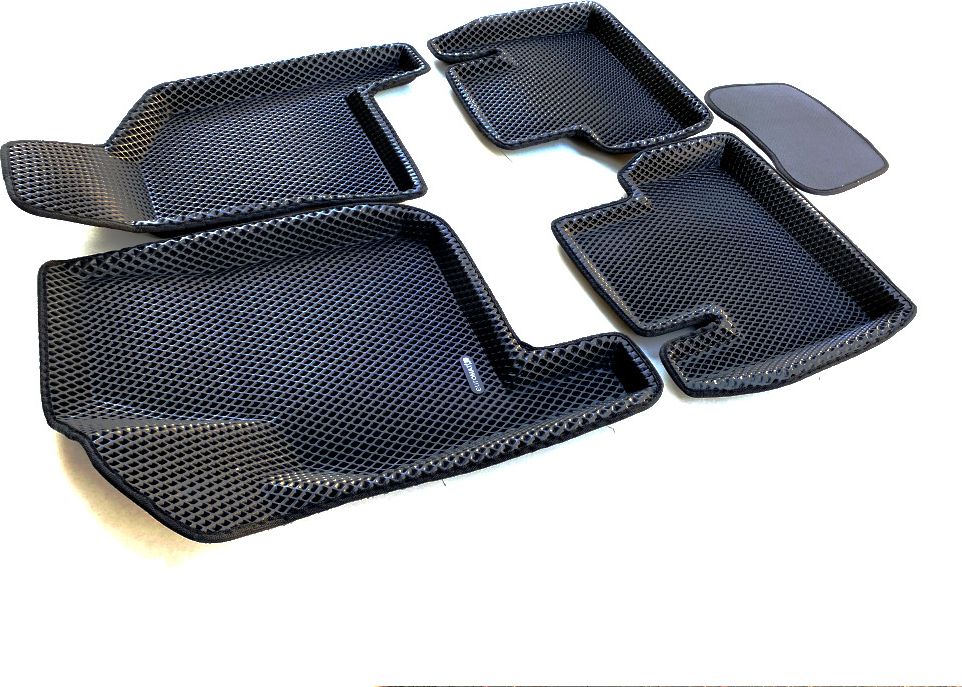 Коврики Euromat 3D EVA для салона Lada Priora 2007-2018. Артикул EM3DEVA-005307