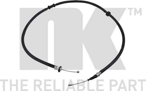 Трос ручника (тросик ручного тормоза) NK правый для Fiat Linea 2007-2026. Артикул 9023148