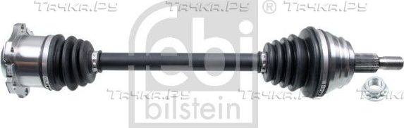 Полуось (привод в сборе, приводной вал) Febi Bilstein. Артикул 181980