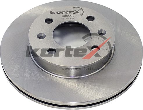 Диск тормозной HYUNDAI Getz (02-) (R13) передний (1шт.) (мин.2шт.) KORTEX. Артикул KD0092