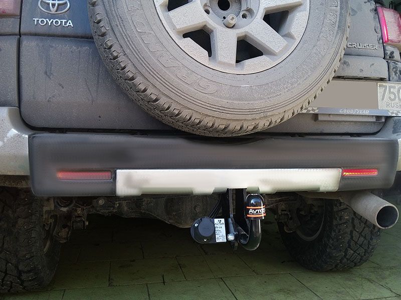 Фаркоп AvtoS для Toyota Land Cruiser Prado 120 2002-2009. Артикул TY 42