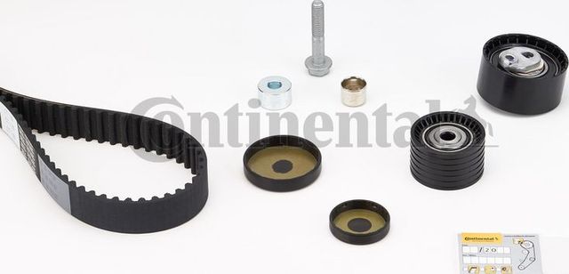 Ремень ГРМ с роликами (комплект) ContiTech для Renault Espace IV 2002-2015. Артикул CT1130K3
