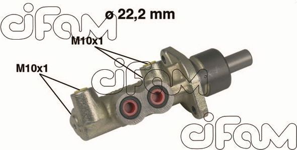 Тормозной цилиндр главный Cifam для Nissan Primera P10 1990-1996. Артикул 202-220