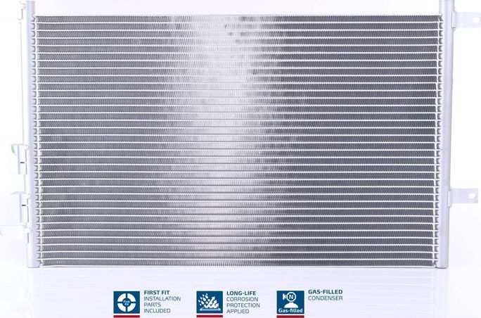 Радиатор кондиционера (конденсатор) Nissens (алюминий). Артикул 94526