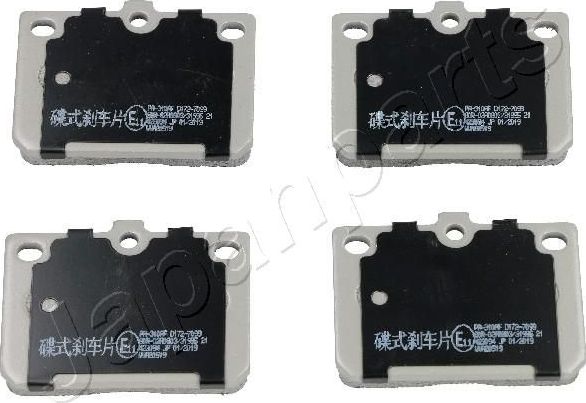 Тормозные колодки Japanparts. Артикул PA-310AF