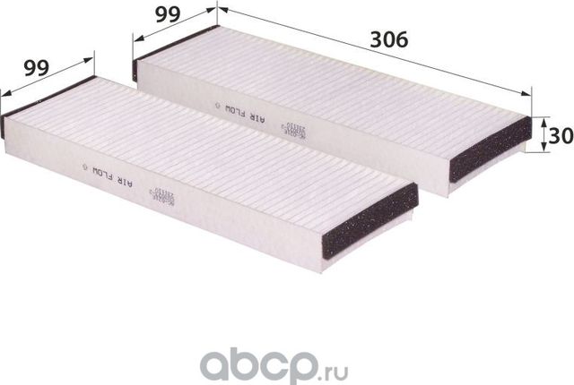 AC-021E CU3023-2 (фильтр салонный) (RB-Exide). Артикул AC021E