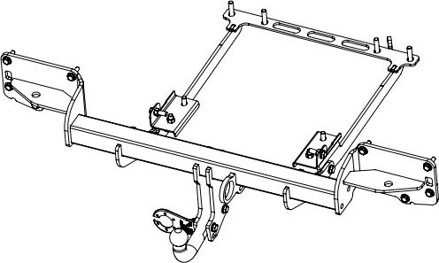 Фаркоп Baltex для Land Rover Range Rover IV L405 2012-2026. Артикул 34901612