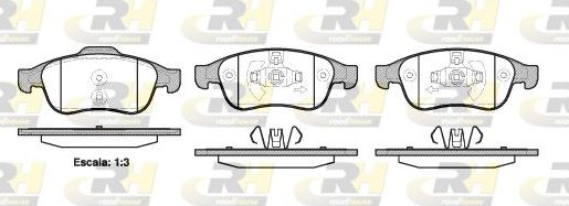 Тормозные колодки RoadHouse. Артикул 21248.10