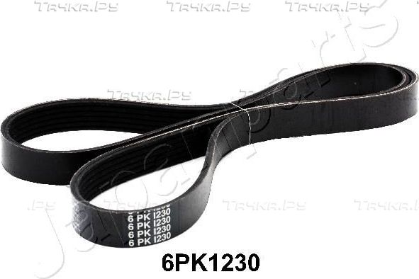 Приводной ремень поликлиновой Japanparts. Артикул DV-6PK1230